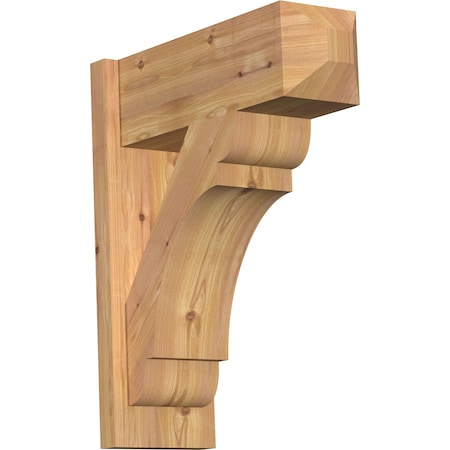 Ekena Millwork Olympic Smooth Craftsman Outlooker, Western Red Cedar, 7 1/2"W x 20"D x 24"H OUT08X20X24OLY04SWR